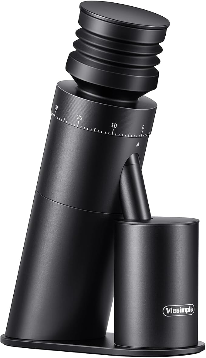 Gen 4 Electric Burr Coffee Grinder, Single Dose, Espresso, Black