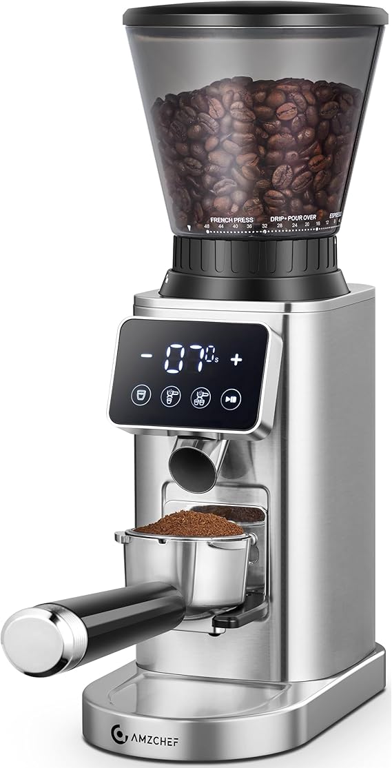 AMZCHEF Burr Grinder