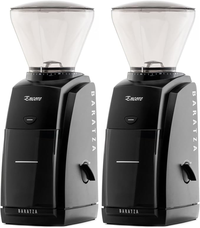 Baratza Encore Coffee Grinder ZCG485BLK,Black,(Pack of 2)