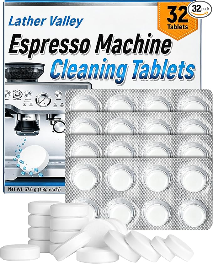 Espresso Cleaning Tablets (32-count) for Breville/Gaggia/DeLonghi